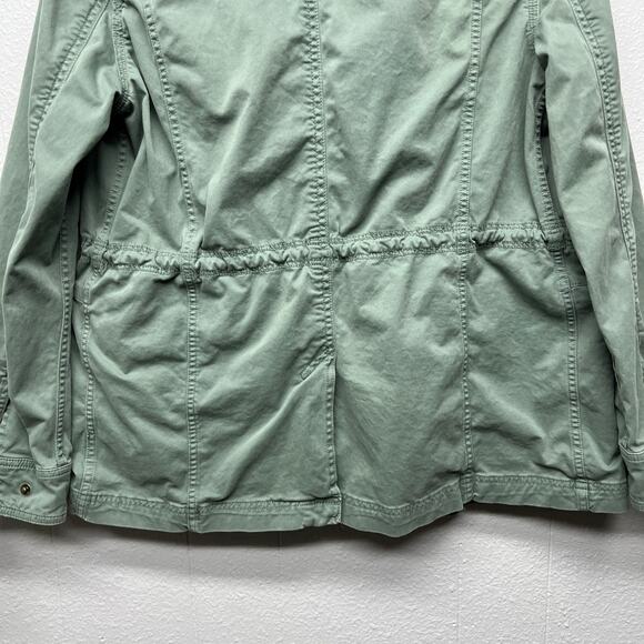 Gap Utility Full Zip Button Down Jacket Womens Small Outdoor Travel Workwear - Picture 8 of 11